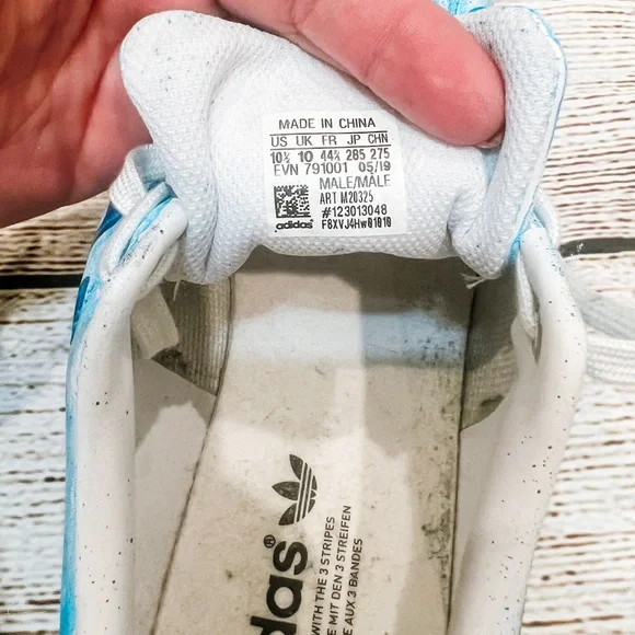 Adidas Sam Smith Custom Painted Sneakers - Picture 7 of 7